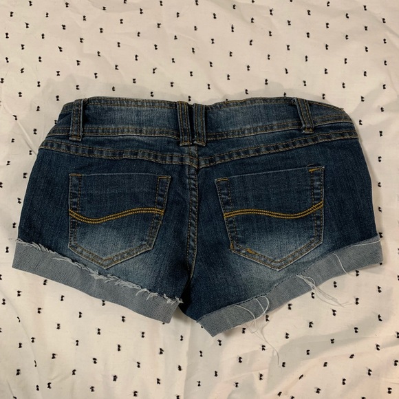 Distressed Jean Shorts - Picture 2 of 3